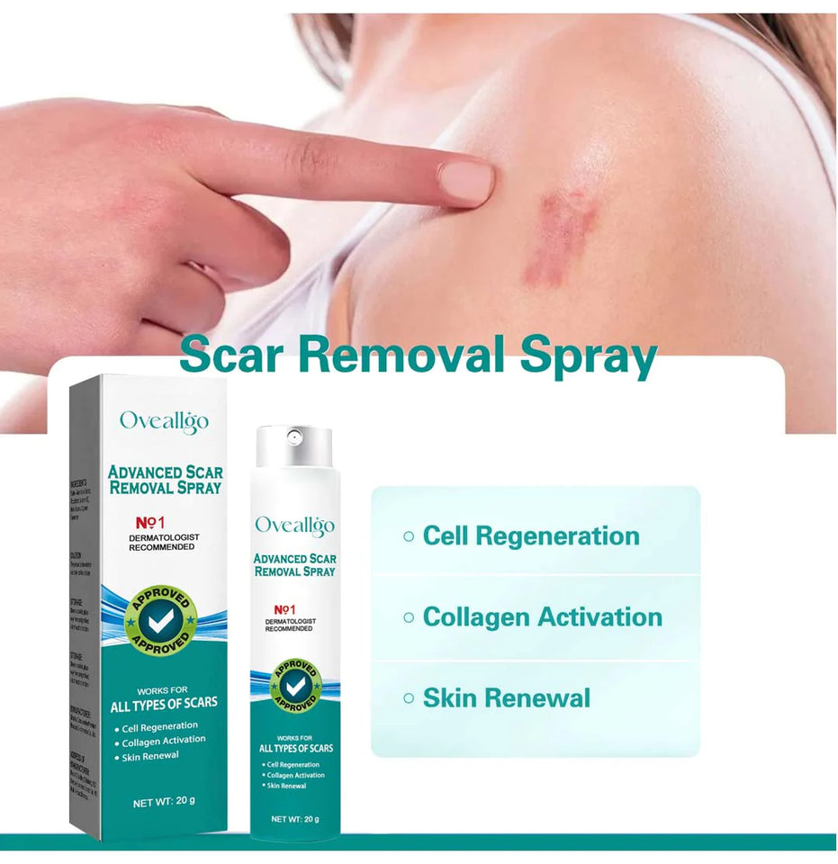 Oveallgo™ Spray avanzado para la eliminación de cicatrices