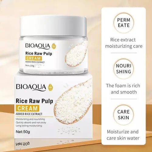 Crema De Arroz Para Blanquear La Piel – Bioaqua