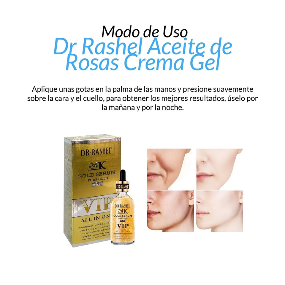 Gold Serum 24K – Luminosidad y Efecto Antiarrugas