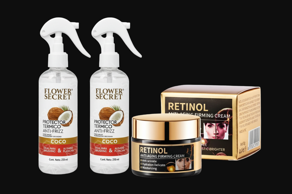 🌴 Protector Térmico Capilar de Coco – Flower Secret